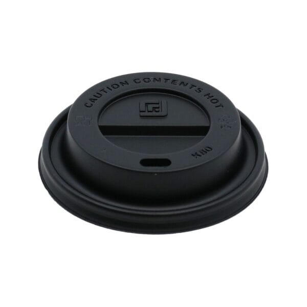 capace negre pentru pahare de carton 8-9-12 oz cu diametrul de 80mm
