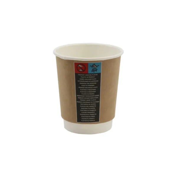 Acasă 36 Pahare 9oz 250ml Kraft Termoizolant SUP