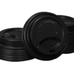 Capace pahare - 100 ml.-negre