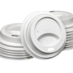 Capace pahare - 150/180 ml-albe