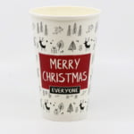 Pahare 16 oz Merry Christmas 450 ml.