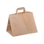 sacose delivery cu baza lata pentru cutii meniu si cutii prajituri.