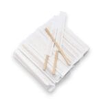 Paletine lemn cafea ambalate individual 14cm 1000 buc/set