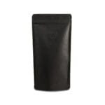 Punga Neagra 250 gr pentru cafea cu fermoar si supapa de aroma bariera inalta PE ft-140X270X80mm