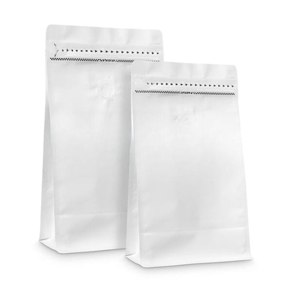 pungi albe cafea material reciclabil LDPE