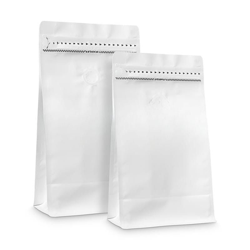 pungi albe cafea material reciclabil LDPE