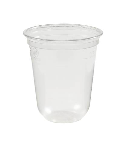 pahare din pet recilabil transpoarent pentru bauturi reci
