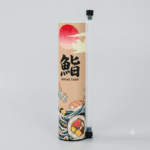 Ideal pentru sushi rolls întregi sau parțial tăiate, hand rolls, kimbap coreean sau wraps cilindrice